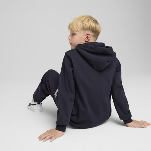 Puma Jungen ESS No. 1 Logo Hoodie FL B Kapuzenpullis, New Navy, – Ansicht 5