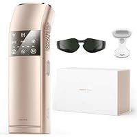 IPL Laser Hair Removal with 35°F Ice-Cooling, 27J Quad-Pulse Hair Removal Device for Ingrown & Coarse Hair, Dual Lights 100W, Painless Hair Removal for Women and Men, Sensitive Skin, Bikini Face Body