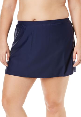 Swimsuits For All Women's Side Slit Swim Skirt (Plus