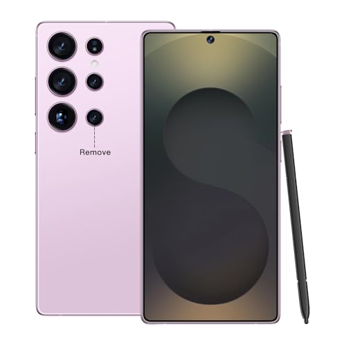 Image of ChaosBandit X25 Ultra Unlocked Cell Phones, 8+256GB Smartphone, Android 13.0, 5G Unlocked Phone, Long Battery Life 6800mAh, 6.9" HD Screen, Face ID/Dual SIM/GPS/US Version (Soft Pink)