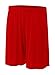 A4 9" Cooling Performance Shorts, Scarlet/Red, Large