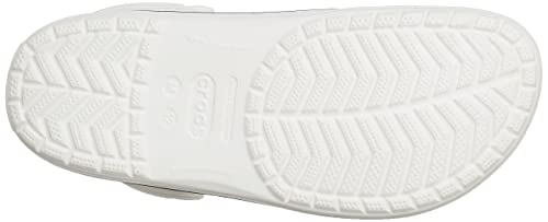 Image of Crocs Unisex Adult Crocband Clog 11016-100 White M8W10