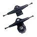 Aymzbd Skateboard Trucks Pair Carving Skateboard Trucks High Performance Quality Sturdy Aluminum Alloy for Surf Skateboard Practice