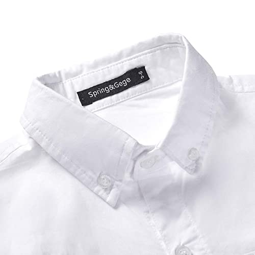 Spring&Gege Camicia Ragazzo Tinta Unita con