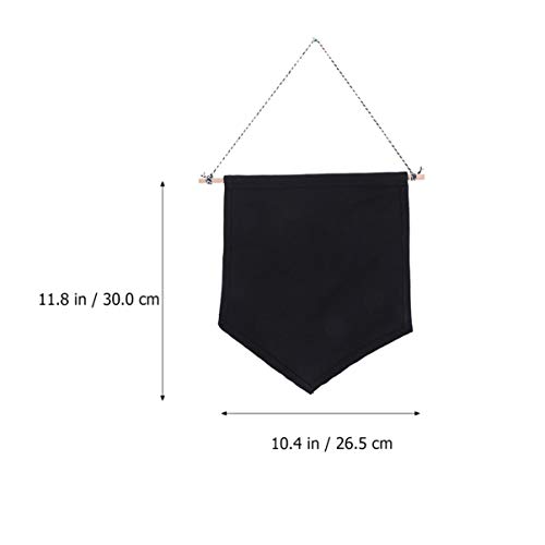 Banner de parede em tela com emblema de lapela esmaltado BESPORTBLE para quarto, escritório, sala de