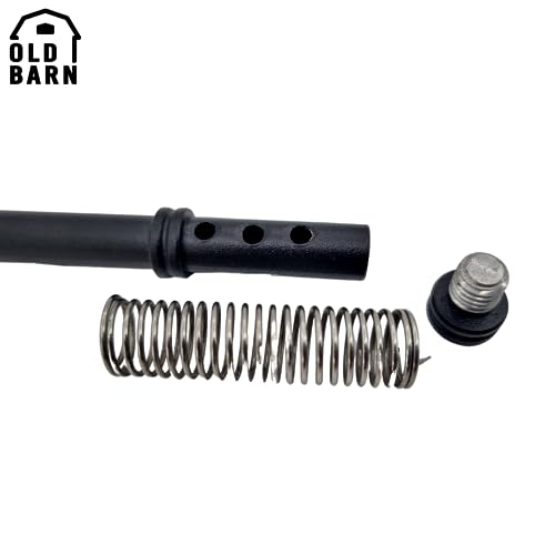 Bomba De Tereré Inox Com Filtro De Mola Externa Regulável Old Barn Cor: Preta