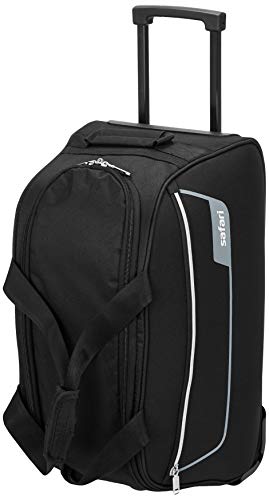 Image of Safari ARC Polyester 55 cms Black Travel Duffle (ARC55RLBLK)