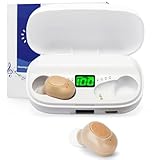 集音器 高齢者 しゅうおんき 【2025新設計・簡単操作・自動電源ON/OFF】4段階音量調整 音声拡聴器 最大20-30時間連続使用可 1200mah充電ケースは200時間の充電を追加 ノイズ低減 Type-C充電式 残量表示 両耳対応 人間工学設計 装着快適 目立ちにくい 耳穴型 父の日 母の日 敬老の日 日本語取扱説明書