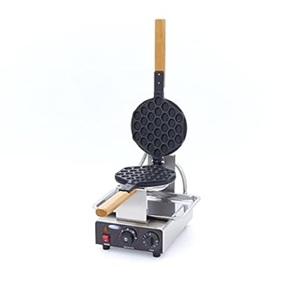 Waffeleisen 1 Stück Bubble Waffle - Antihaftbeschichtung - Bubble Waffles - Waffeleisen - Profi