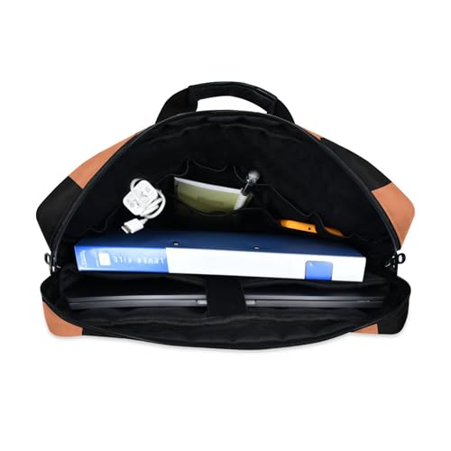 Maletín para portátil 13-15.6 pulgadas ALAZA negro y naranja miniatura 6