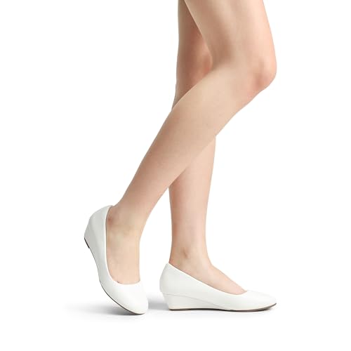 DREAM PAIRS Debbie Pumps für Damen mit mittelhohem Keilabsatz – Bild 6