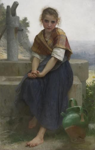 Peinture à l'huile Bouguereau pour remplacer les impressions fades par une vraie toile