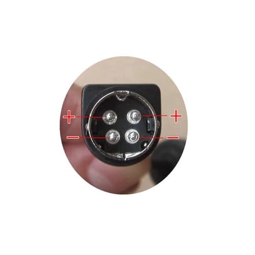Adaptador de CA 24V 4A de 4 pines con enchufe europeo para alimentación estable 3