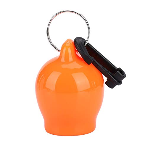 Boquilla de silicona para buceo antipolvo y protectora color naranja 2