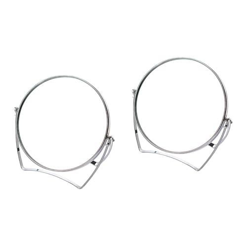 Espejo de Maquillaje Plegable Rotatorio 2 pcs