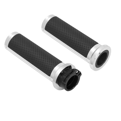 Poignée moto 25mm anti vibration pour le confort sur Sportster et Dyna