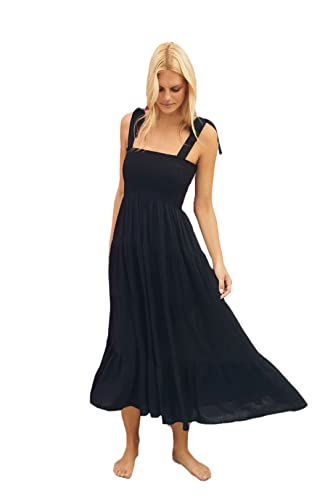 Robe longue d'été à motif floral pour vos soirées plage en XL