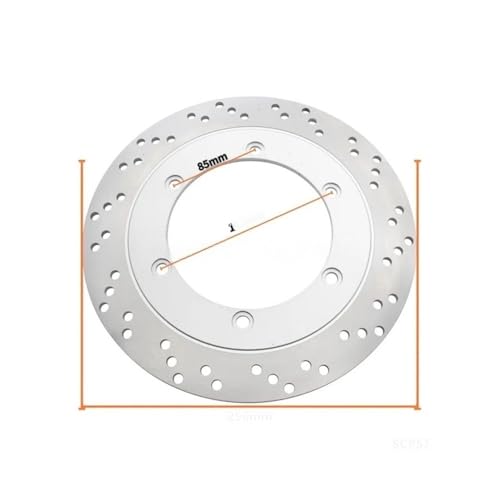 Disque de frein avant moto pour éliminer les vibrations NT650