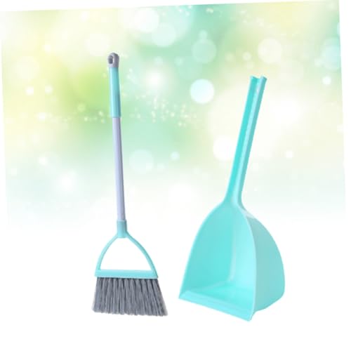 FIXOSHEE Mini Besen mit Kehrschaufel Set für Kindgerechtes Haushaltsreinigungs Helles Grün Kleines Reinigungsset für Eltern Junge Mädchen aktivitäten und Spielerisches Lernen für Kleine – Bild 6