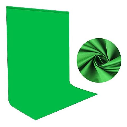 Bonvvie Fondo de Pantalla Verde 1,5x2m Cover