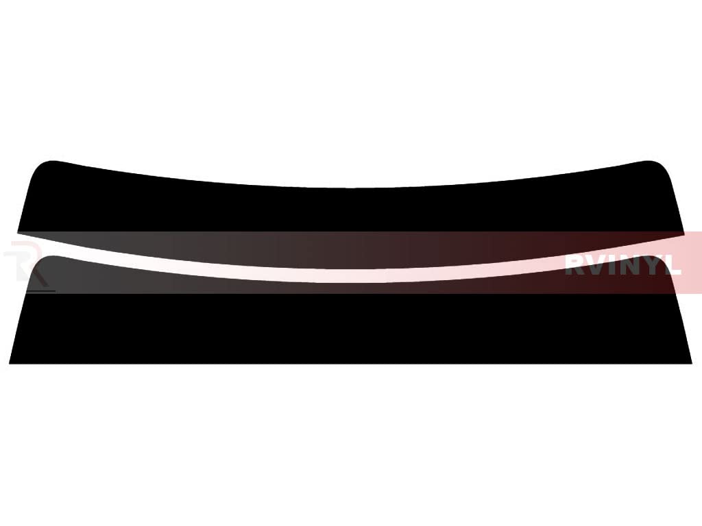 Rvinyl Window Tint Kit Compatible with Lexus is 2001-2005 - Windshield Strip Visor - 5%