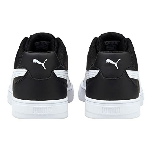 Image of PUMA Unisex's Caven Sneaker, Puma Black Puma White Puma White, Womens 12
