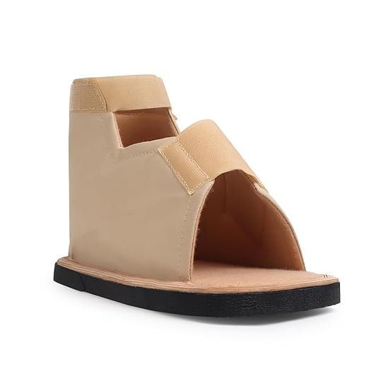 Cast Shoe foot Plaster cover Orthopedic ankle support adjustable shoe | Foe Men And Women | PACK OF 1 (S)