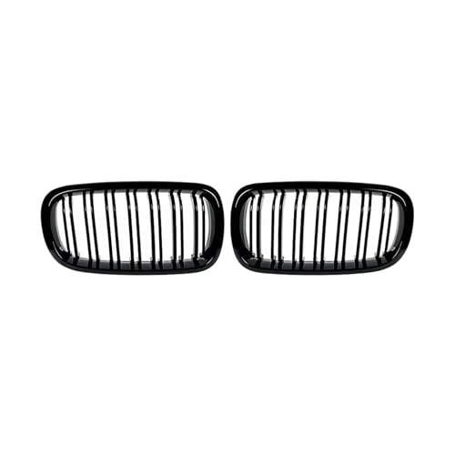 Calandre double ligne noire brillante pour pare-chocs avant BMW X5 F15 X6 F16