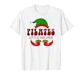 Pilates Elf Funny Contrology Good Posture Body Toned Look T-Shirt
