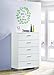 Coaster Home Furnishings Felicity 5-Drawer Chest Glossy White
