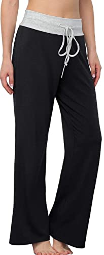 Pantalon de pyjama femme ample et extensible idéal pour le cocooning à la maison