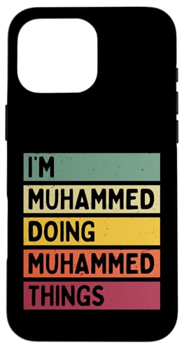 I'm Muhammed Doing Muhammed Things �ʔ��� �J�X�^�}�C�Y�� ���O �X�}�z�P�[�X iPhone 16 Pro Max �p