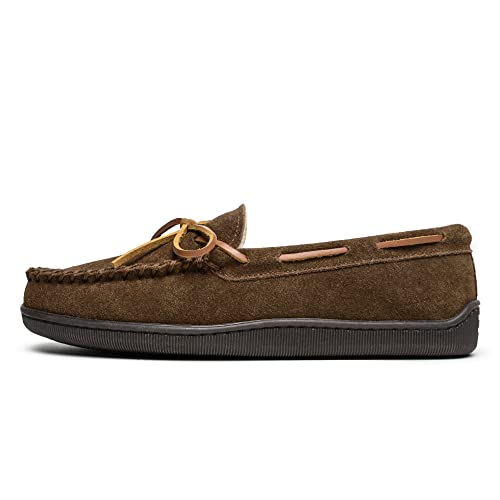 Minnetonka Men's Pile Lined Moccasin