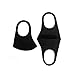 Unisex Mouth Mask Anti Dust Pollution Face Mouth Mask, Reusable Cotton Mouth Masks for Cycling Camping Travel Black 6 Pack
