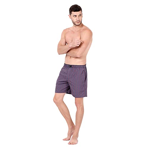 Image of Pepe Jeans Men's Cotton Classic Relaxed Checkered Boxer Shorts