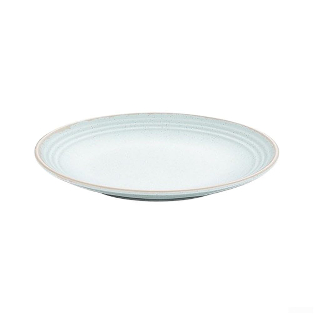 Piatto in melamina retrò, 18,9 cm, rustico, per bordo, design retrò (blu)