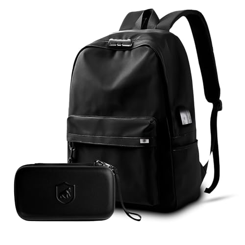 Gshield Kit Mochila Flex Antifurto 15,6' + Estojo Necessaire Organizadora Multiuso Survivor