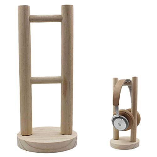 Soporte para Auriculares de Madera Soporte para Auriculares Headset Stand Titular de Auriculares para Sennheiser Audio-Technica AKG Beyerdynamic Logitech HyperX Sony PS4 Headphones
