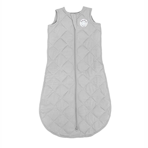 Image of DREAMLAND BABY Sleep Sack, Ages 12-24 Months.100% Cotton Wearable Blanket, Baby Sleeping Bag (Grey)