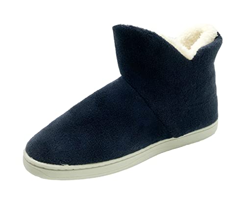 Fuzzy Ankle Booties Slippers For Women Fashion Fleece Boots Memory Foam House Shoes Winter Fluffy Boots2