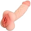 Super Soft Dildo Realistische Kunstkut Pocket Pussy Vagina Hollow Penis Sleeve Anale sex Unisex Adult Sex Toys voor…