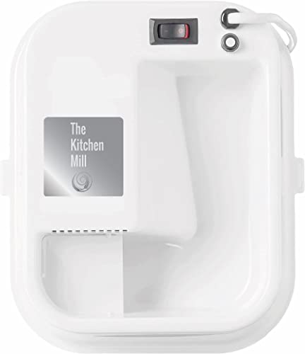 Electric Grain Mill - High Speed Wheat, Corn, Grain Grinder, Flour Mill - Assembled in the USA - Stainless Steel Milling Chamber