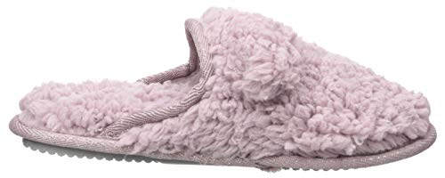 Image of Dearfoams Women's Sydney - Fireside Slippers Shearling Memory Foam Indoor /Outdoor Slipper with Platforms and Wide Widths