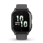 Garmin Venu® Sq 2 GPS Smartwatch, All-Day Health Monitoring, Long-Lasting Battery Life, AMOLED Display, Slate and Shadow Gray