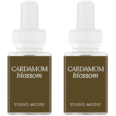 Pura x Studio McGee Home Scent Refill - Smart Air Diffuser - Long-Lasting Luxury Fragrance per Refill - Home Essential - Clean & Safe Diffuser Fragrance - 2 Pack, Cardamom Blossom