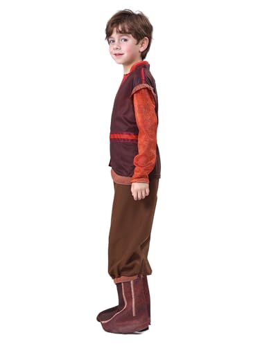 Disfraz Iceman Kristoff para niños 9-10 años miniatura 7