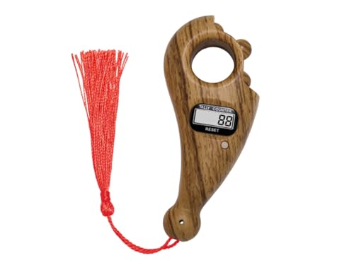 Abiyou 1 Piece Digital Beads Counter, Portable Prayer Beads Counter, Prayer Digital Tasbih, for Meditation, Relaxation, Active Fingers, Prayer Islamic Tasbih Muslim