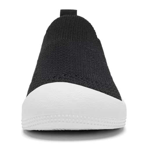 Image of Eashi Baby Boy Girl Non-Skid Indoor Infant Walking Shoes Breathable Warm Elastic Sock Shoes with Memory Sole Protect Toes Outdoor Sneakers