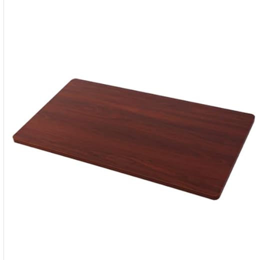 Modern Mahogany Table Top 24 x 16 Inches