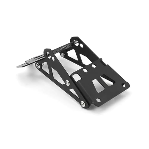 Support de Plaque Moto Éliminateur de Garde-Boue Anti-Vibration Noir MSX Grom - 3